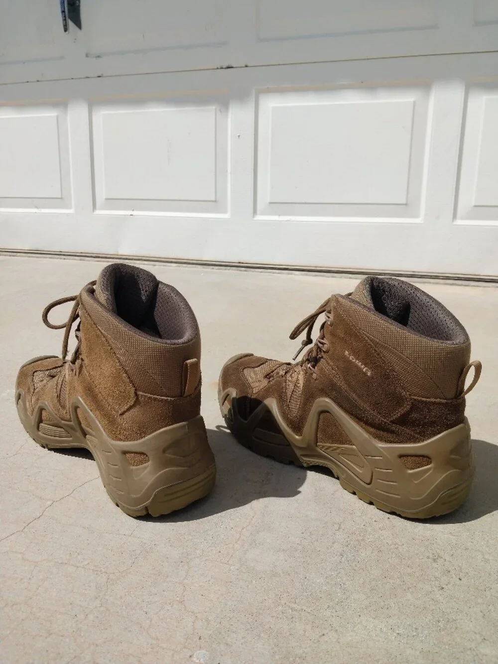 Lowa Men's Zephyr Mid TF Coyote Op Hot Weather Tactical Combat Boots Size US 13